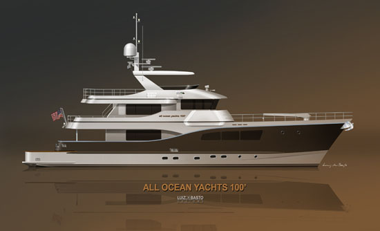 All Ocean Yachts 100 in Steel