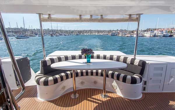 Yacht California Deck