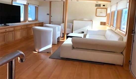 Expedition Yacht for Sale Main Salon