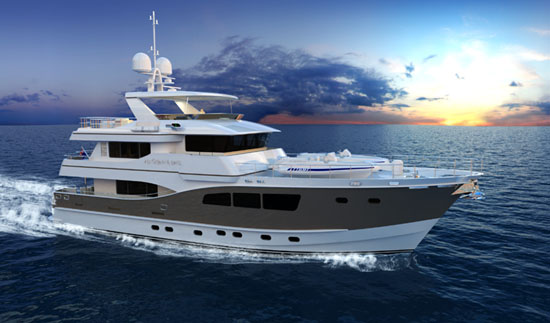 Click for Larger All Ocean Yachts 90