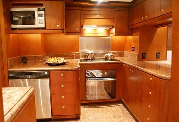 105 Inace Expedition Yacht Galley