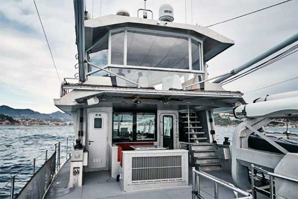 Expedition Yacht Circa Aft Deck
