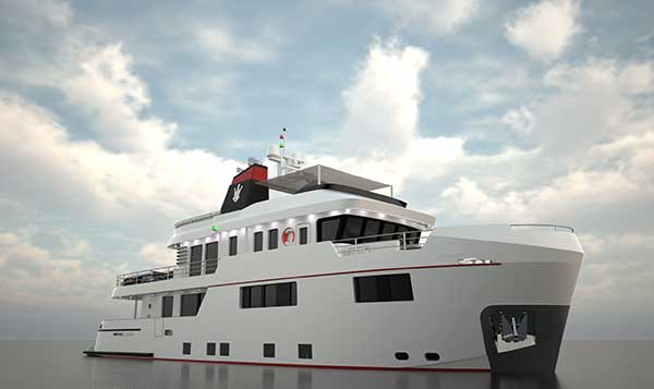 Starboard Bow rendering